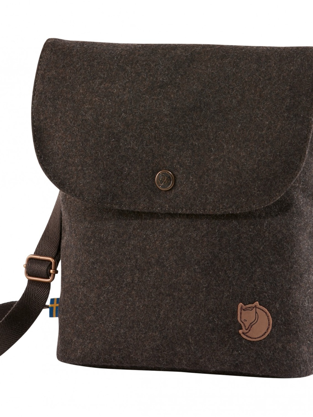 FJALLRAVEN Norrvåge Pocket Wool Blend Shoulder bag